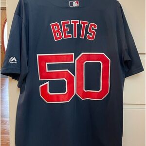 Red Sox Jersey Mookie Betts #50
